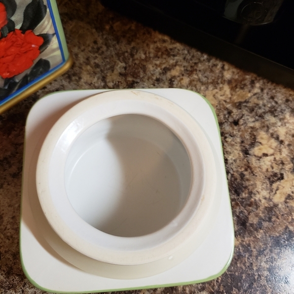 Vintage Oneida Label Collection Tea Candy Cannister Camellia Gifts Floral Coffee - Picture 5 of 9